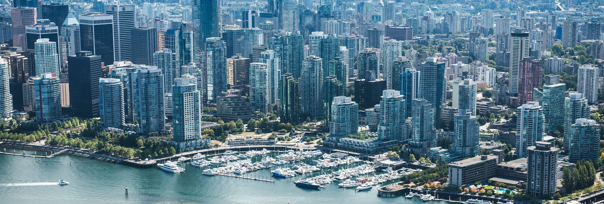 Vancouver Skyline Aerial